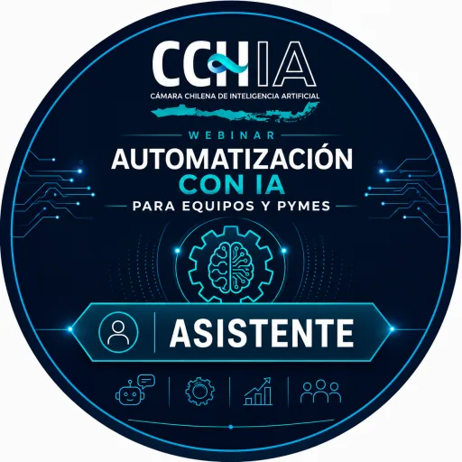 Insignia de Automatización con IA para equipos y pymes - Asistente